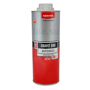 Антигравий NOVOL (Новол) GRAVIT MS 600 серый, уп. 1 л