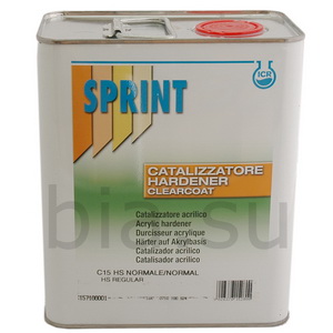 C15 Отвердитель Sprint для лака HS Normale, уп. 2,5л, C157100001 - Замена стекла, оборудование, инструмент, Ремонт стекол, Полировка стекол. Защитная пленка ClearPlex. Тонировочная пленка.