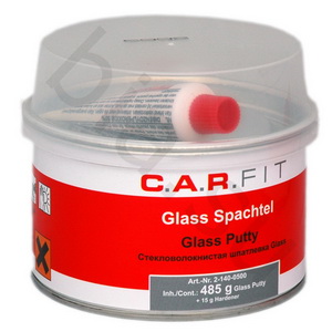 CF 2К Glas Шпатлевка полиэфирная стекловолокнистая C.A.R.FIT (Карфит) уп.0,5 кг