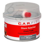 CF 2К Glas Шпатлевка полиэфирная стекловолокнистая C.A.R.FIT (Карфит) уп.0,5 кг