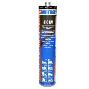 Полиуретановый клей 410 UV Dinitrol серый (картридж, 310 мл.), 12267 - Замена стекла, оборудование, инструмент, Ремонт стекол, Полировка стекол. Защитная пленка ClearPlex. Тонировочная пленка.