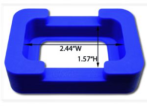 Форма для установки датчиков дождя и света, 2.44” x 1.57”, Equalizer, GMB664 - Замена стекла, оборудование, инструмент, Ремонт стекол, Полировка стекол. Защитная пленка ClearPlex. Тонировочная пленка.