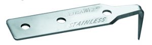 Лезвия UltraWiz из нержавеющей стали тонкие (на 40% тоньше стандартных), 3/4" (10шт.), Equalizer, 7001M - Замена стекла, оборудование, инструмент, Ремонт стекол, Полировка стекол. Защитная пленка ClearPlex. Тонировочная пленка.