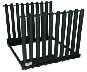 Стойка для стекол на 9 слотов с 24" мачтами, Equalizer, BV1050 - Замена стекла, оборудование, инструмент, Ремонт стекол, Полировка стекол. Защитная пленка ClearPlex. Тонировочная пленка.