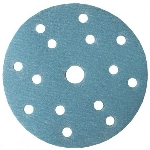 P 150 Абразивный круг IFILM Blue ISISTEM, D=150мм, 15 отверстий, IS-IF-Blue-D150-15H-P150