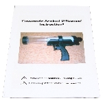 Пневматический пистолет для герметиков IGUN туб 400мл 90-110 PSI, длина 396, ISISTEM, IS-IG-PNEUM-S400-396MM