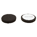 Полировальный круг из поролонa D150 mm T25 mm мягкий черный Norma 25 black ISISTEM, IS-PW-150-25-S-N-Black