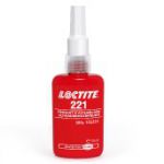 Резьбовой фиксатор малой прочности, низкой вязкости Loctite 221 10ml EGFD, 231473