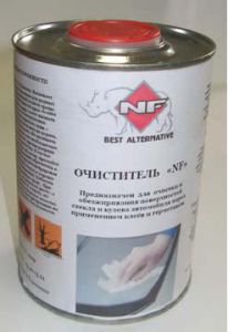 Очиститель NF (банка 1 л.) DOW - Замена стекла, оборудование, инструмент, Ремонт стекол, Полировка стекол. Защитная пленка ClearPlex. Тонировочная пленка.