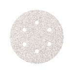 Абразивный круг SMIRDEX 510 White P150, D=150мм, 6 отверстий, 510416150