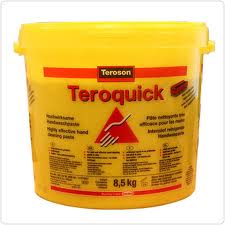 Очиститель-паста для рук Teroquick Hand Cleaner 8,5kg (ведро), 1137651 - Замена стекла, оборудование, инструмент, Ремонт стекол, Полировка стекол. Защитная пленка ClearPlex. Тонировочная пленка. 